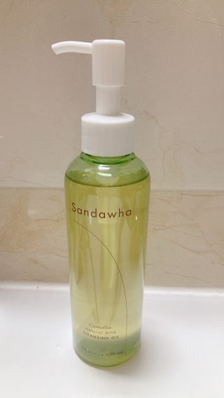 스킨큐어 산다화 순한 클렌징 동백 오일 200ml — 5점을 준 리뷰어가 2023년 5월 올린 사용 사진