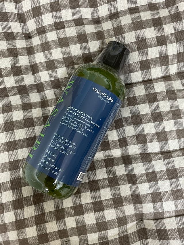 N[와사비 랩] 와사비 스칼프 케어 샴푸 리뷰 사진