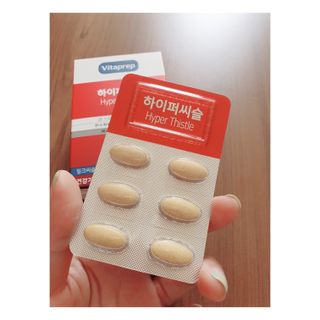뉴트리션팩토리 비타프렙 하이퍼씨슬 밀크씨슬 900mg — 5점을 준 리뷰어가 2021년 9월 올린 사용 사진