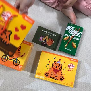 광동생활건강 [광동] 비타500데일리스틱  ★빼빼로데이★ 30포+70포+ 뚱랑이스티커+빼빼로+쇼핑백 — 5점을 준 리뷰어가 2022년 11월 올린 사용 사진