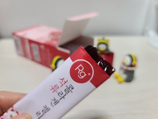 함초록 Rg+ 석류콜라겐젤리 — 5점을 준 리뷰어가 2021년 3월 올린 사용 사진