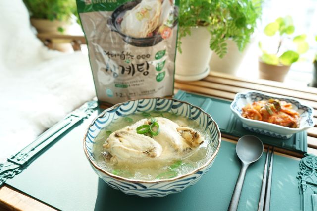 마니커 닭터의 자연 삼계탕[상온800g] 리뷰 사진