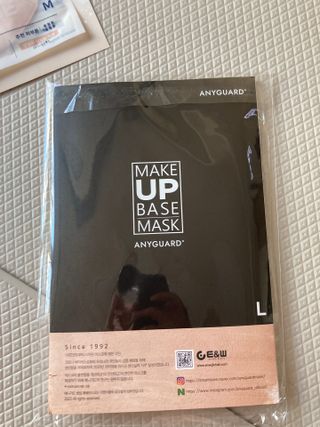 애니가드 셋업메베마스크 (대형 4컬러 + 중형 4컬러) — 5점을 준 리뷰어가 2022년 4월 올린 사용 사진