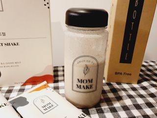 [맘메이크] 체중조절 다이어트 쉐이크 — 5점을 준 리뷰어가 2021년 9월 올린 사용 사진