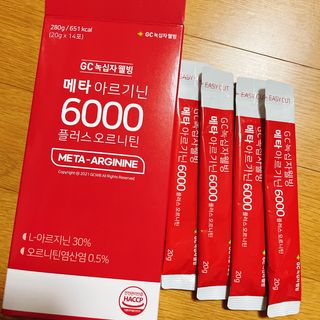 메타아르기닌 GC녹십자웰빙 메타 아르기닌 6000 플러스 오르니틴 — 5점을 준 리뷰어가 2022년 5월 올린 사용 사진