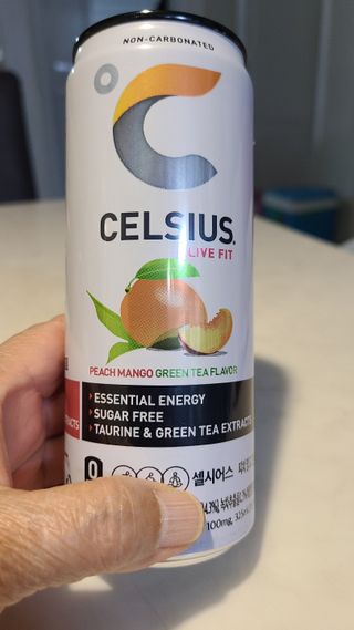 셀시어스 오리지널 325ml 에너지 비타민 피트니스 드링크(24can) 다이어트 음료 — 5점을 준 리뷰어가 2022년 5월 올린 사용 사진