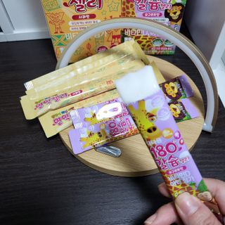 다나음 180도 칼슘젤리+아연면역젤리 — 5점을 준 리뷰어가 2021년 12월 올린 사용 사진