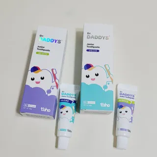 닥터데디스 안심불소 튼튼치약(청포도, 민트 중 택 1) 60g + 여행용 미니 치약 15g — 5점을 준 리뷰어가 2022년 9월 올린 사용 사진