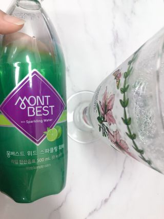 몽베스트 Montbest with Sparkling water Lime20병 — 5점을 준 리뷰어가 2021년 10월 올린 사용 사진