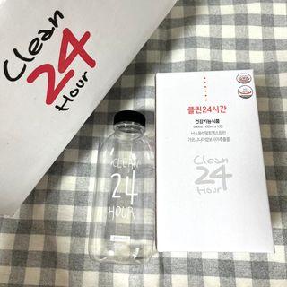 클린24시간 1BOX(5포) + 전용보틀(500ml) — 3.5점을 준 리뷰어가 2023년 4월 올린 사용 사진