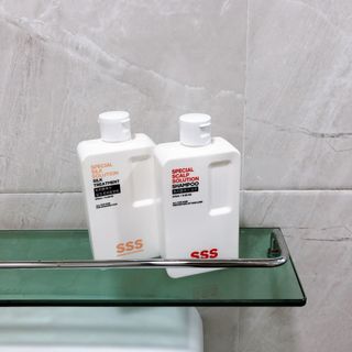 트리플에스 탈모 샴푸 275ml + 실크 트리트먼트 275ml — 4.5점을 준 리뷰어가 2021년 2월 올린 사용 사진
