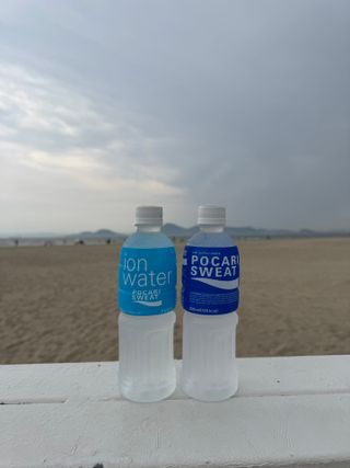 [동아오츠카] 포카리스웨트  500ml PET + 이온워터 500ml PET — 5점을 준 리뷰어가 2025년 6월 올린 사용 사진