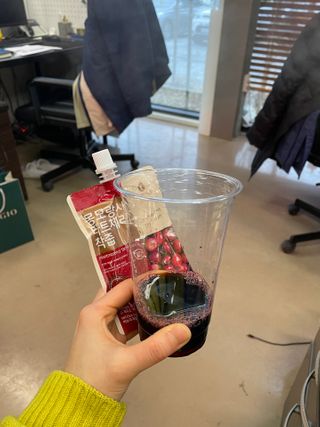 자연에온 몽모랑시 타트체리 착즙 100mL 10개입 2BOX — 5점을 준 리뷰어가 2021년 1월 올린 사용 사진