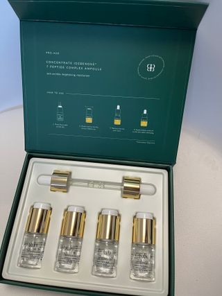 [보히케어] 컨센트레이트 이데베논 7 펩타이드 콤플렉스 앰플 — 4점을 준 리뷰어가 2023년 7월 올린 사용 사진