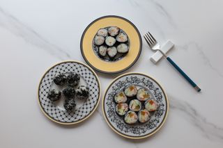 해풀잎 누구나 김밥*1ea [(혼합야채 35g *1ea,  김밥김 (5g, 5ea),  양념간장 (6g, 5ea), 참기름(5g, 2ea)] — 5점을 준 리뷰어가 2022년 5월 올린 사용 사진