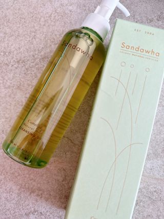 스킨큐어 산다화 순한 클렌징 동백 오일 200ml — 5점을 준 리뷰어가 2023년 2월 올린 사용 사진