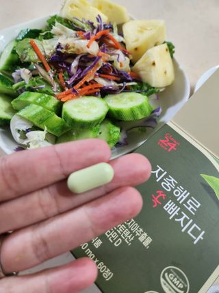클린24시간 지중해로 쏙빠지다 1SET (800mg*60정) — 5점을 준 리뷰어가 2023년 5월 올린 사용 사진