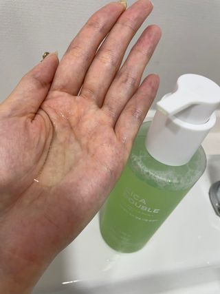 아이토리 시카 앰플 더블 클렌저 — 5점을 준 리뷰어가 2022년 11월 올린 사용 사진