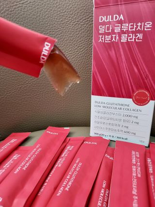 [덜다] 글루타치온 저분자 콜라겐 (20g x 15포) — 5점을 준 리뷰어가 2023년 10월 올린 사용 사진