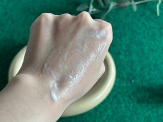 스킨큐어 산다화 울트라 젠틀 약산성 세안제 — 5점을 준 리뷰어가 2023년 3월 올린 사용 사진