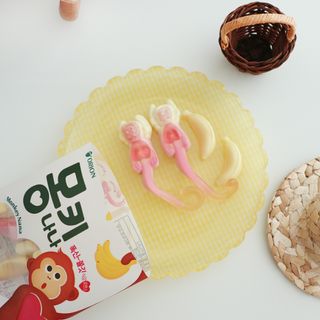 폭신 쫄깃 식감 로맨스, 몽키나나 젤리 8봉지 — 5점을 준 리뷰어가 2021년 3월 올린 사용 사진