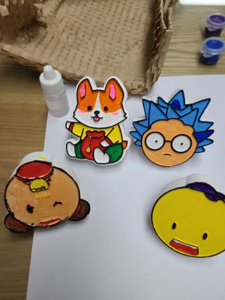루트머지 국악캐릭터 석고방향제 DIY 키트 [4가지 모양 4가지  향 랜덤배송] — 5점을 준 리뷰어가 2022년 3월 올린 사용 사진