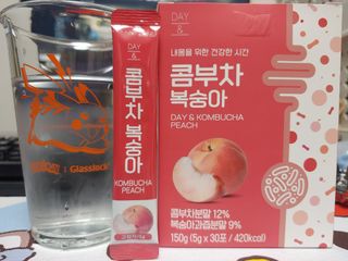 참앤들황토농원 7가지 맛! 탄산 톡톡! 스파클링! 데이앤 콤부차 7종 10포 1박스씩 ★총 7박스★ — 5점을 준 리뷰어가 2023년 3월 올린 사용 사진