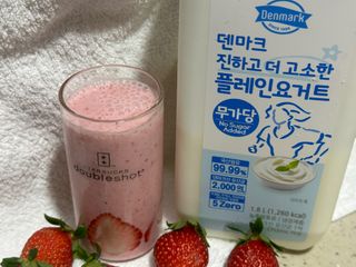 프리_[덴마크] 진하고 더 고소한 플레인 요거트 1.8L — 5점을 준 리뷰어가 2025년 5월 올린 사용 사진