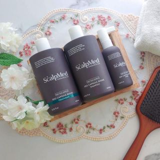 스칼프메드 레드캡슐바이옴 두피케어 프로바이오틱스 유산균 두피관리 세트 — 4.5점을 준 리뷰어가 2021년 3월 올린 사용 사진