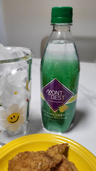 몽베스트 Montbest with Sparkling water Lemon OR Lime 20병(랜덤) — 5점을 준 리뷰어가 2022년 12월 올린 사용 사진