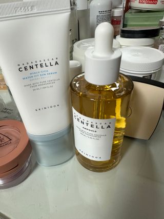 [스킨1004] 마다가스카르 센텔라 앰플 100ml — 3.5점을 준 리뷰어가 2024년 5월 올린 사용 사진