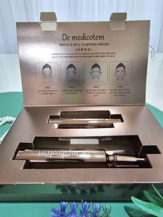 MF[더메디코템] 스피큘 DCA V리프팅 크림 — 5점을 준 리뷰어가 2024년 4월 올린 사용 사진