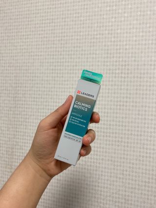 리더스코스메틱 카밍 바이오틱스 앰플 — 5점을 준 리뷰어가 2021년 4월 올린 사용 사진