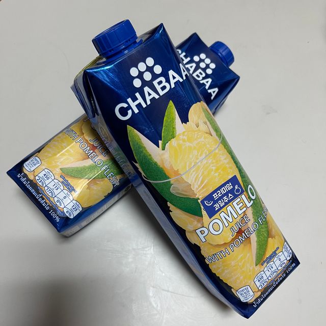 [차바] 포멜로 포도주스 2개 리뷰 사진