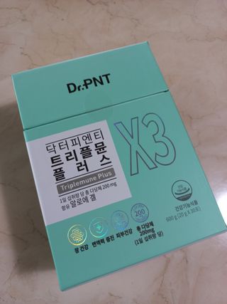 [Dr.PNT] 닥터피엔티 트리플뮨 플러스 [1개월분] — 5점을 준 리뷰어가 2022년 6월 올린 사용 사진