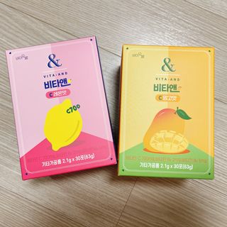 비타앤C 레몬맛, 망고맛 — 4.5점을 준 리뷰어가 2021년 6월 올린 사용 사진