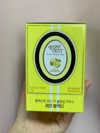 몽베스트 위드더 블랜딩 하우스 _레몬 블랙티 — 4점을 준 리뷰어가 2022년 12월 올린 사용 사진