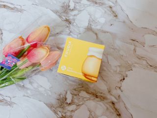 [후르디아] 미백 기능성 감귤 브라이트닝 크림 — 5점을 준 리뷰어가 2021년 4월 올린 사용 사진