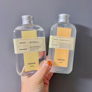 [녹산] 비건 대나무 밸런싱 수분 토너 + 비건 바이오 비타 에센스 — 5점을 준 리뷰어가 2022년 10월 올린 사용 사진