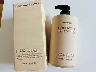 프리마인 더이상 뻣뻣하고 효과없는 탈모샴푸는 NO. 근본부터 케어하는 셀베이스 그린티샴푸(500ml) — 5점을 준 리뷰어가 2023년 4월 올린 사용 사진