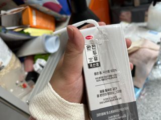 완전두유 국산콩 저당 3종 — 5점을 준 리뷰어가 2022년 10월 올린 사용 사진