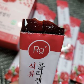 함초록 Rg+ 석류콜라겐젤리 — 5점을 준 리뷰어가 2021년 3월 올린 사용 사진