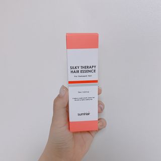썸헤어 / SUMHAIR 썸헤어 실키 테라피 헤어 에센스 — 5점을 준 리뷰어가 2021년 5월 올린 사용 사진