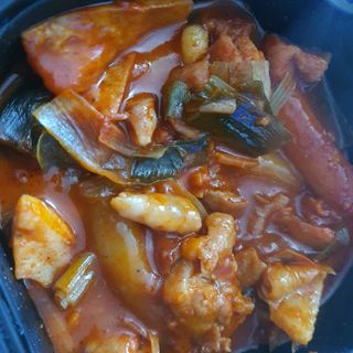 한성기업 무볼레 닭떡볶이+해물떡볶이 2종 세트 — 5점을 준 리뷰어가 2021년 10월 올린 사용 사진