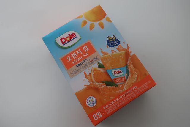Dole 망고팝/오렌지팝 62ml 8입 X 2박스 리뷰 사진