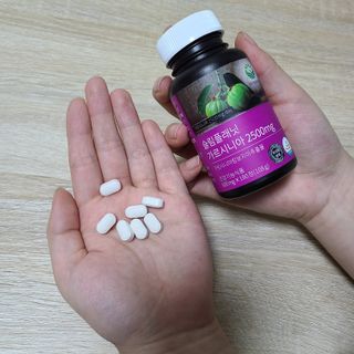 슬림플래닛 가르시니아 2500mg 비포밀 — 3.5점을 준 리뷰어가 2021년 2월 올린 사용 사진