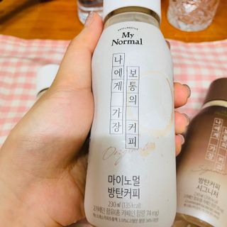 마이노멀 방탄커피 오리지널 2종 Set - 방탄커피 5개 + 방탄모카 5개 — 4.5점을 준 리뷰어가 2021년 8월 올린 사용 사진