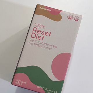 [경남제약헬스케어] 케어플러스 리셋 다이어트 청포도맛 100ml X 5포 (5일분) — 5점을 준 리뷰어가 2023년 4월 올린 사용 사진