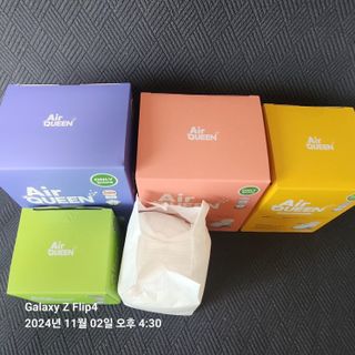 에어퀸 뉴브레스 유기농 생리대 4종 (팬티라이너 20P + 중형 10P + 대형 10P + 오버나이트 8P)_체험단 2차 — 4점을 준 리뷰어가 2024년 11월 올린 사용 사진