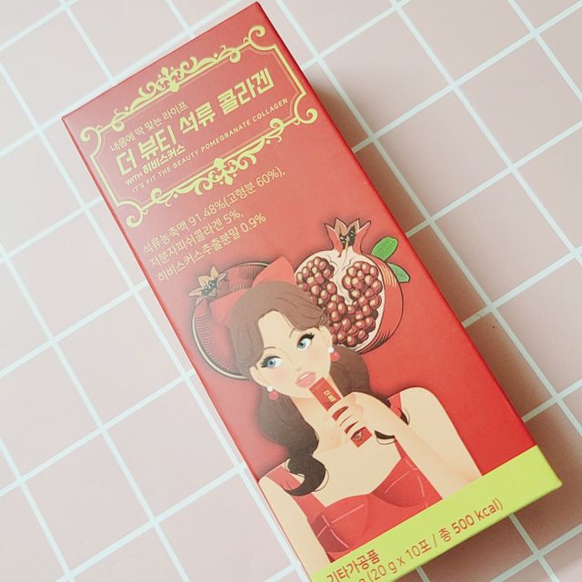 잇츠핏 더뷰티 석류 콜라겐 리뷰 사진